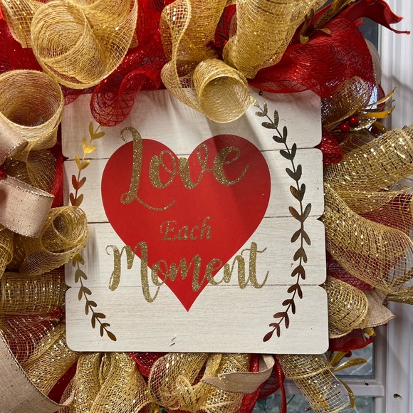 “Love each Moment “ deco mesh - Picture 3 of 7